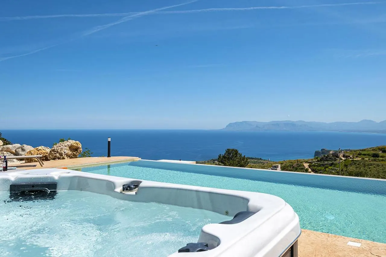 Villa Azuria Con Piscina Privata Vista Mare Scopello  0*, Scopello (Sicily)