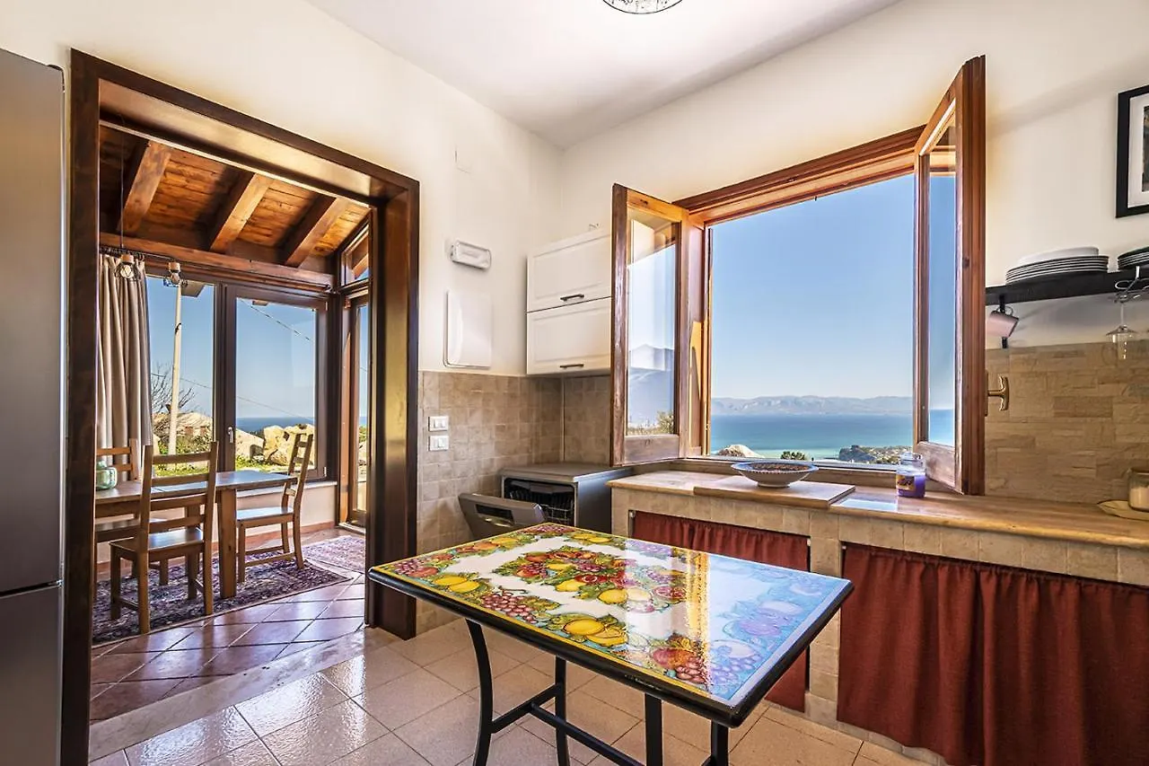 Villa Azuria Con Piscina Privata Vista Mare Scopello